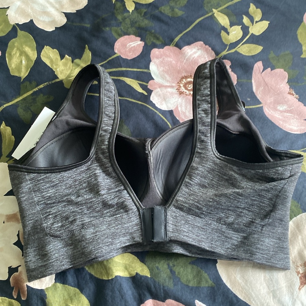 Bali Gray Seamless Comfort Support Bra - Picture 6 of 8